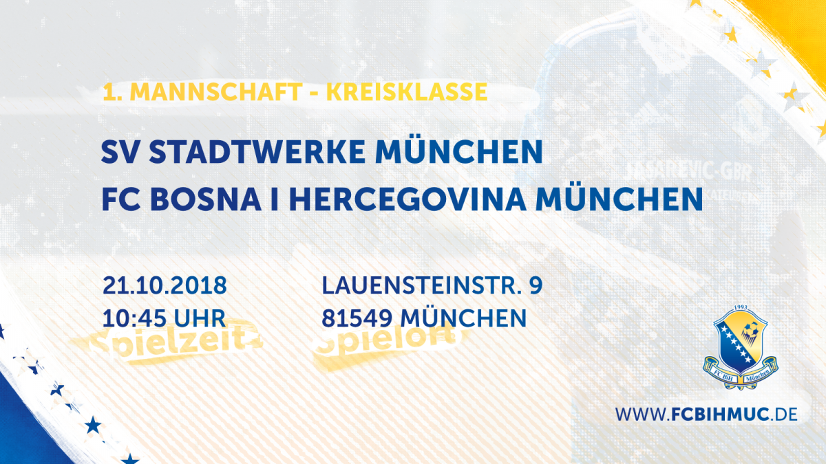 [09. Spieltag] SV Stadtwerke München - FC BiH München