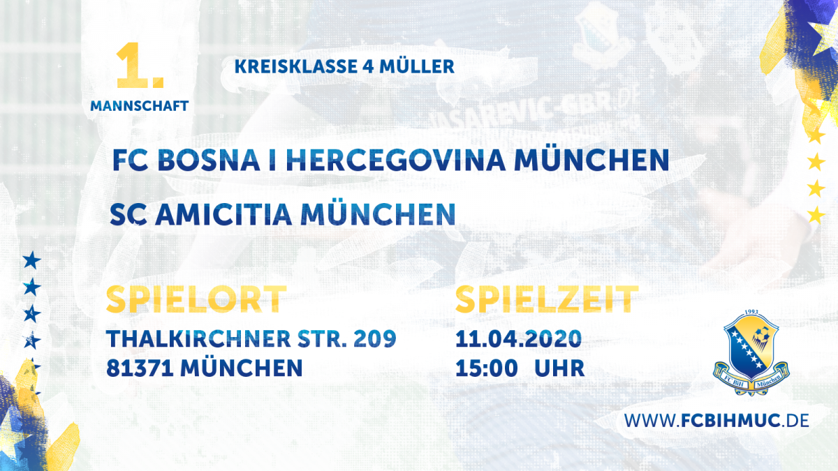 [18. Spieltag] FC BiH München - SC Amicitia München