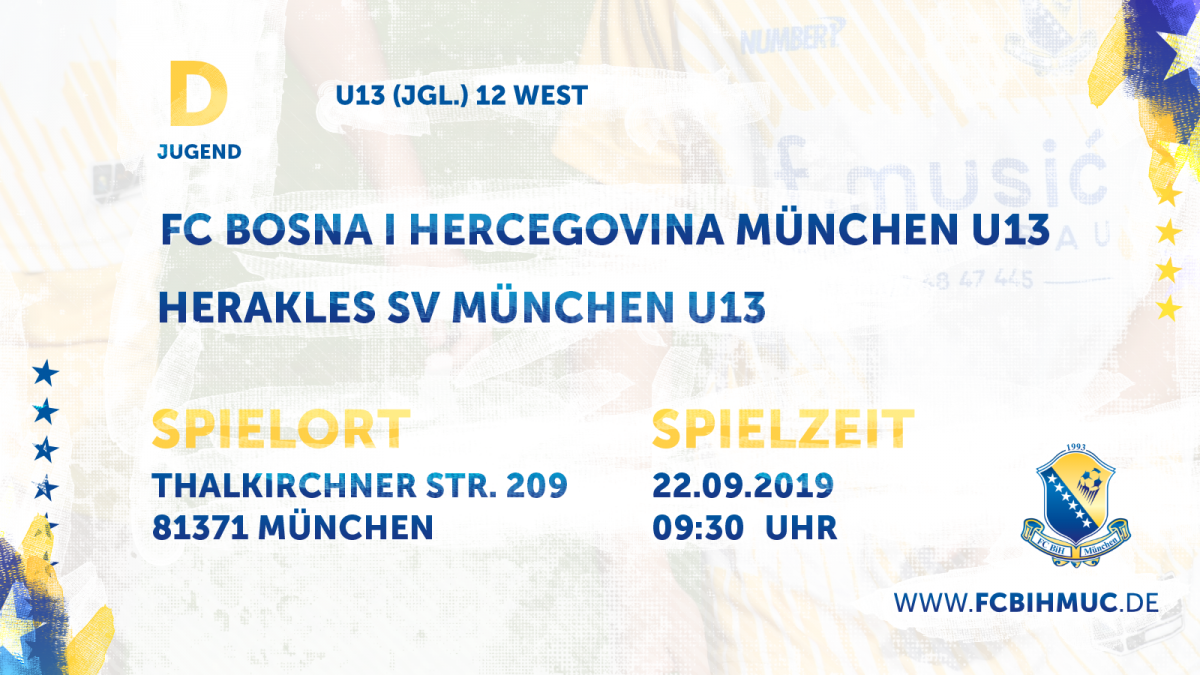 [2. Spieltag] FC BiH München U13 - Herakles SV München U13